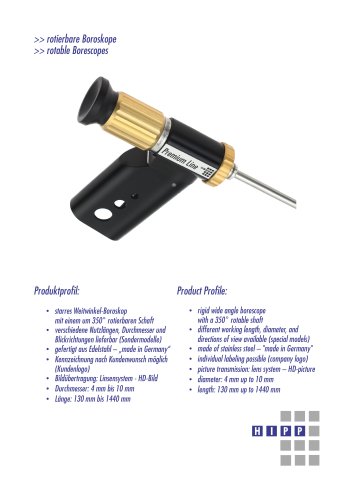 rotable Borescopes