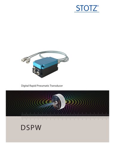 Transducers (Air-To-Electronic) - DSPW