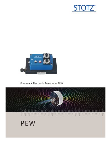 Transducers (Air-To-Electronic) - PEW