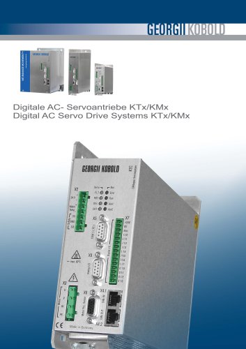 Digital AC Servo Drive Systems KTx/KMx