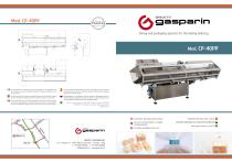 Mod. CP-40PP Step-by-step mechanical clipband closing machine