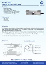 Model 1664 Single Point Load Cells