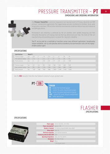 PRESSURE SENSORS