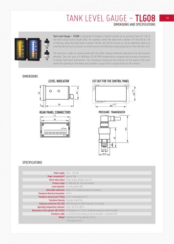 TANK LEVEL GAUGES - TLG08