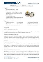 MPM280 Piezoresistive OEM Pressure Sensor