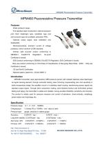 MPM480 pressure transmitter