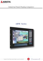 ADM Series - Industrial Panel / Rack Mount LCD Display