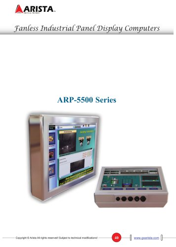 ARP-5500 Series NEMA 4X Sealed All-In-One LCD Computer Series