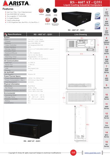 Liquid Cooling Industrial Computers