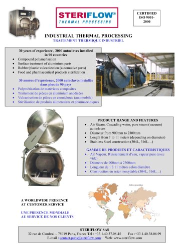 front loading autoclave 