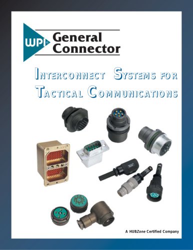 WPI General Connector Tactical Communications