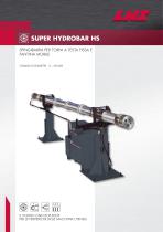 Alimentatore per torni a testa fissa e fantina mobile  Super Hydrobar HS - 1