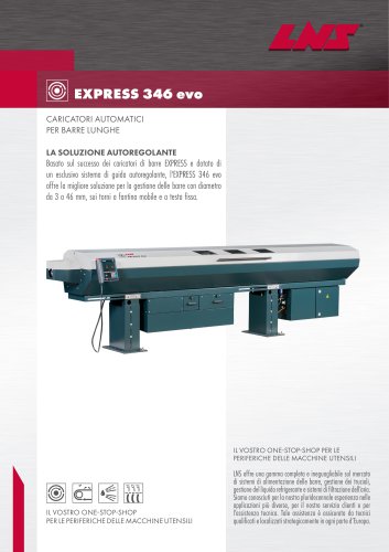 Caricatore automatico di barre Express 346 evo