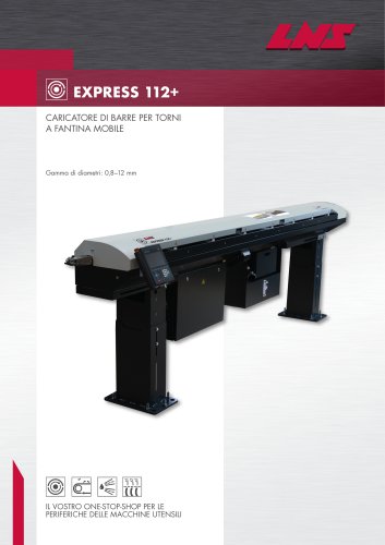 Caricatore automatico di barre lunghe EXPRESS 112+