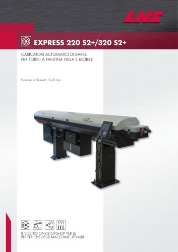 Caricatore automatico di barre lunghe EXPRESS 220 / 320 S2+