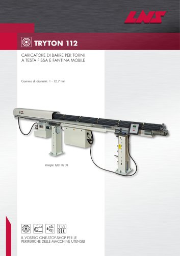 Caricatore automatico di barre TRYTON 112 CNC / CAM