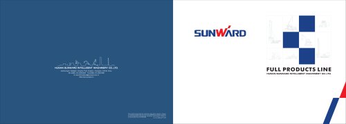 SUNWARD Product Catalogues