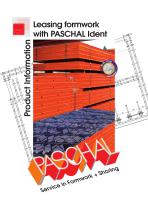 Leasing formwork with PASCHAL Ident - Product Information