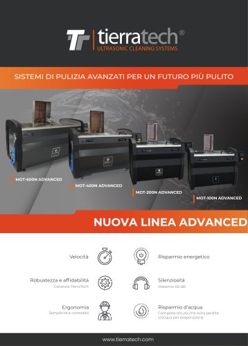 Nuova linea Advanced
