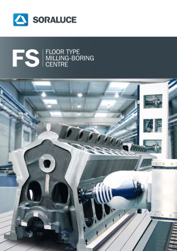SORALUCE FS floor type milling boring machine