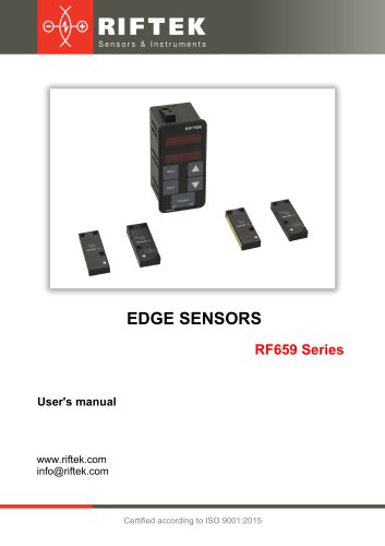 Edge Sensor RF659 Series Manual