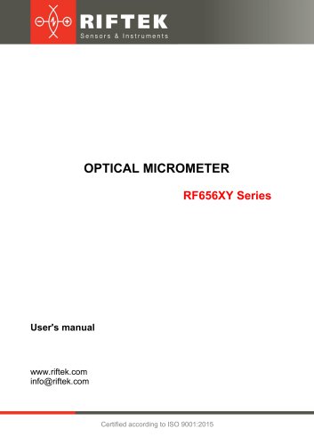 RF656XY Series Manual