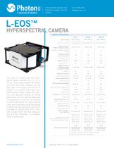 L-EOS™ - Push Broom Hyperspectral Scanner