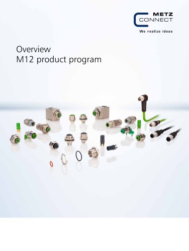 P|Cabling - Overview M12 products