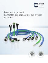 Panoramica prodotti Connettori per applicazioni bus e veicoli  su rotaia