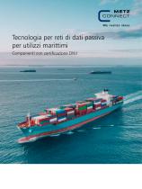Tecnologia per reti di dati passiva per utilizzi marittimi - 1