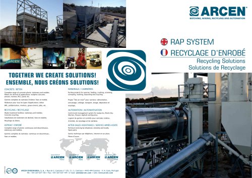 ASPHALTE RAP SYSTEM