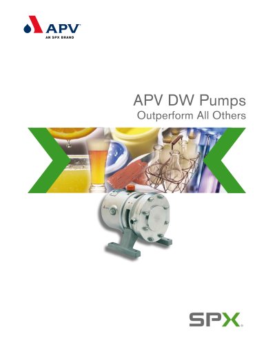 APV DW Rotary Lobe Pump