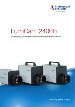 2D imaging colorimeter with motorized objective lenses - LumiCam 2400B