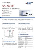 CAS 120-HR  High Resolution Array Spectroradiometer