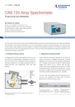 CAS 125 Array Spectrometer