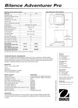 Bilance Analitiche e di Precisione AV114 - 6