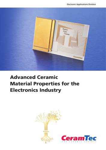 Advanced Ceramic Material Properties for the Electronics Industry