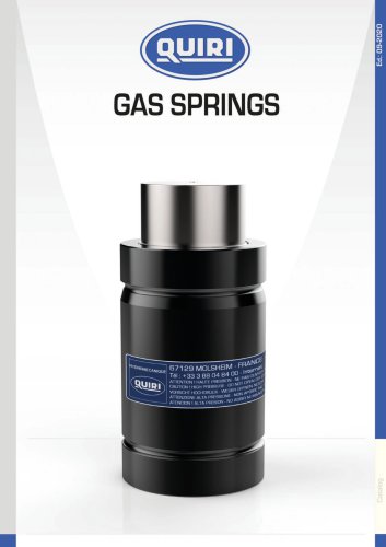 GAS SPRINGS