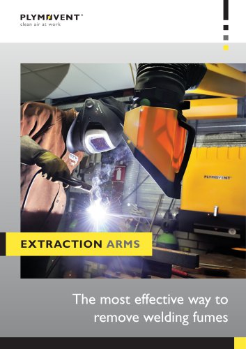 Extraction arms - Capturing fumes at the source