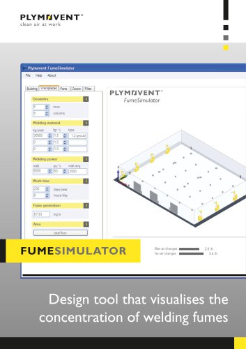 FumeSimulator - Design tool that visualises the concentration of welding fumes