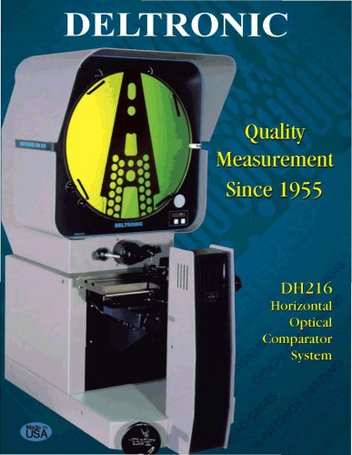 DH216 Horizontal Optical Comparator System