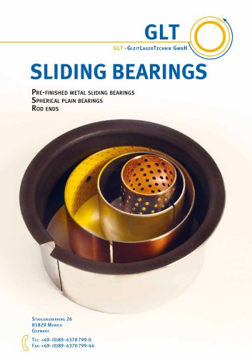 Sliding bearings