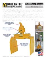 Bale Clamp Waste Grapple