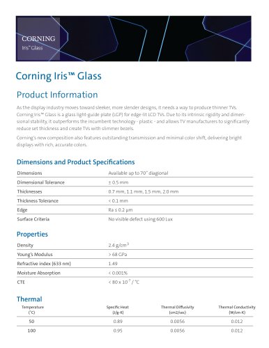 Corning Iris®