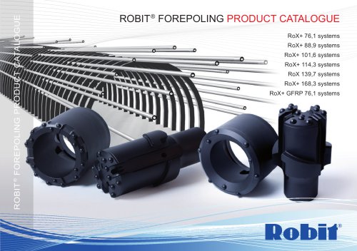 ROBIT® FOREPOLING PRODUCT CATALOGUE