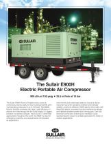 The Sullair E900H Electric Portable Air Compressor