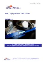 T101 - NTP Server / GPS Clock, Stratum 1, industrial applications