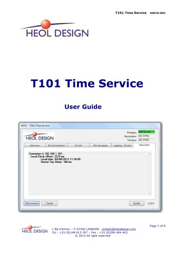 Time Service Software