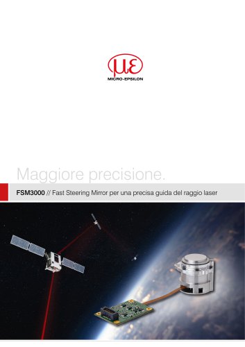 Fast Steering Mirror per una precisa guida del raggio laser // FSM3000