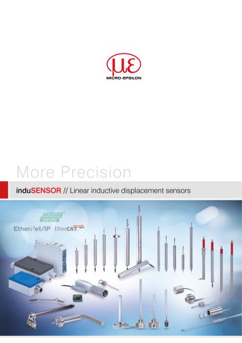 Linear inductive displacement sensors // induSENSOR